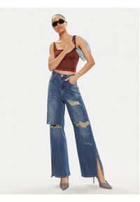 One Teaspoon Jeansy Billie 26277 Niebieski Straight Leg. Kolor: niebieski