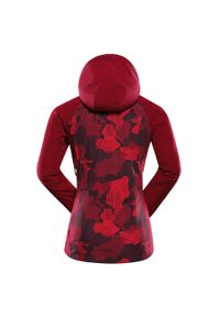 ALPINE PRO - Kurtka damska softshell Alpine Pro Hoora. Kolor: czerwony. Materiał: softshell. Sport: turystyka piesza