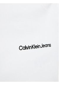 Calvin Klein Jeans Bluzka J20J220788 Biały Regular Fit. Kolor: biały. Materiał: syntetyk #7