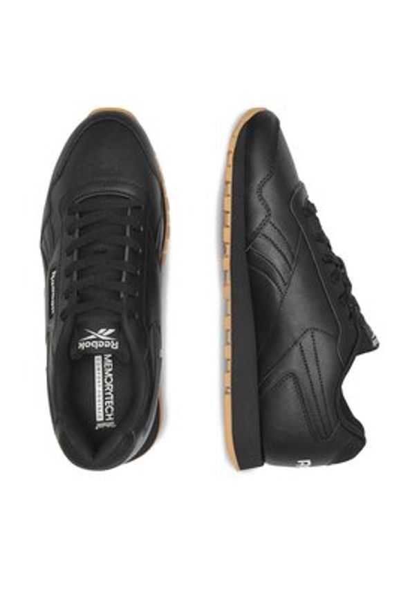 Reebok Sneakersy Glide GZ2324 Czarny. Kolor: czarny. Materiał: skóra