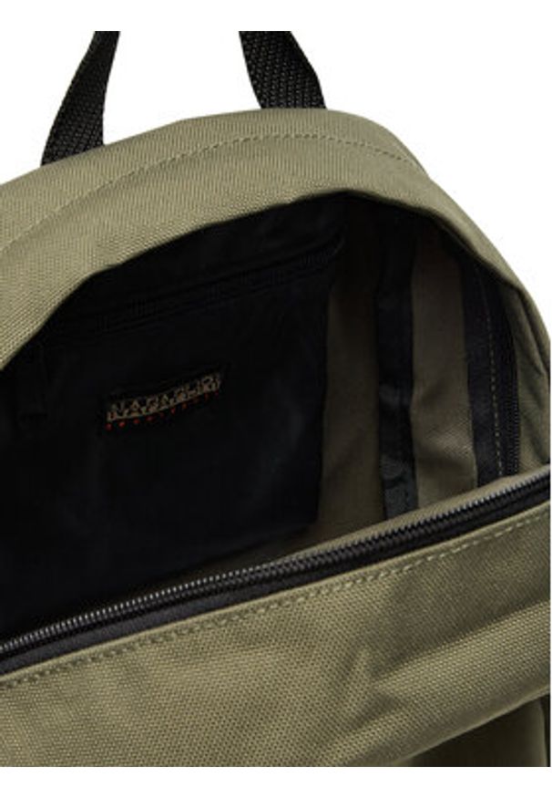 Napapijri Plecak H-Cala Mini DP NP0A88VS Khaki. Kolor: brązowy. Materiał: materiał