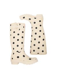 Hunter Kalosze EO-SJY-TY Écru. Kolor: kremowy. Materiał: kauczuk #4