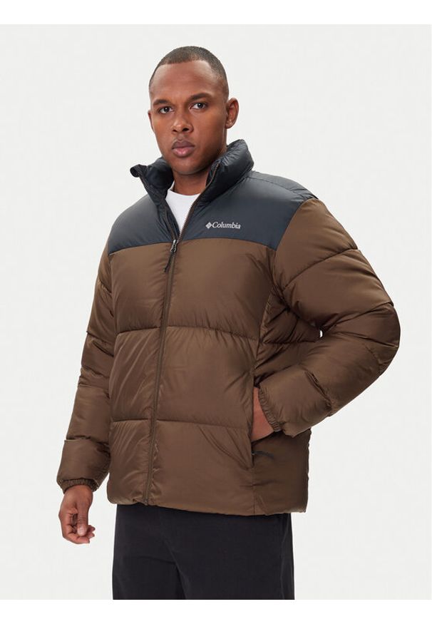 columbia - Columbia Kurtka zimowa Puffect™ III 2086861 Beżowy Regular Fit. Kolor: beżowy. Materiał: syntetyk. Sezon: zima