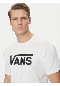 Vans T-Shirt Classic VN000GGGYB21 Biały Classic Fit. Kolor: biały. Materiał: bawełna #4