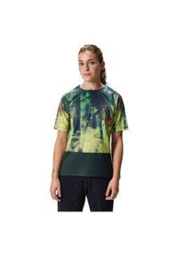 ENDURA - Koszulka rowerowa damska Endura Tropical Print Ltd W. Kolor: zielony. Wzór: nadruk. Sport: kolarstwo #1