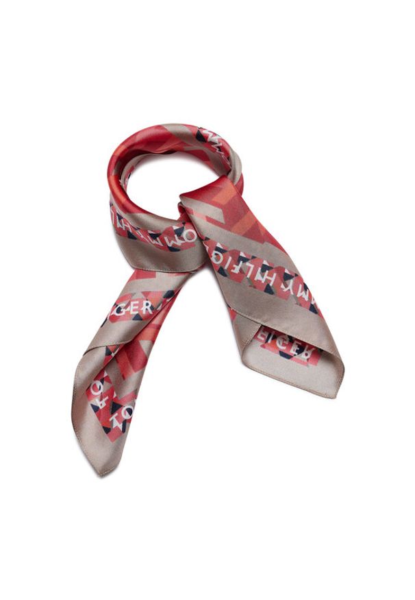 TOMMY HILFIGER - Apaszka Tommy Hilfiger. Kolor: czerwony