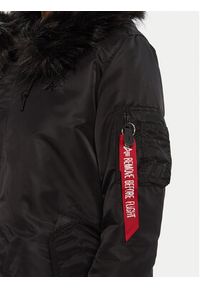 Alpha Industries Parka 198013 Czarny Regular Fit. Kolor: czarny. Materiał: syntetyk #5