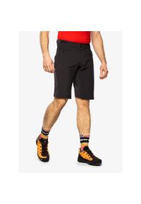 Spodenki rowerowe męskie Rab Cinder Crank Shorts. Kolor: szary. Długość: krótkie. Sezon: lato