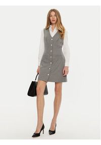 Guess Sukienka koktajlowa Doris W4BK11 WGIF2 Szary Slim Fit. Kolor: szary. Materiał: syntetyk, wiskoza. Styl: wizytowy #5