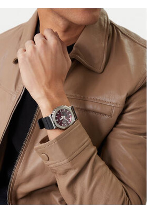G-Shock Zegarek GBM-2100A-4BER Czarny. Kolor: czarny