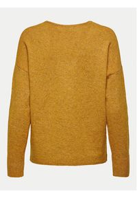 only - ONLY Sweter Rica 15224360 Pomarańczowy Regular Fit. Kolor: pomarańczowy. Materiał: syntetyk #2