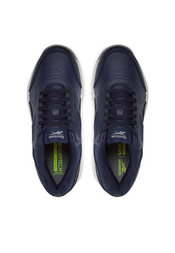 Reebok Sneakersy Work N Cushion 4.0 GW9691 Granatowy. Kolor: niebieski. Materiał: skóra