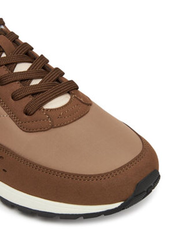 Hugo - HUGO Sneakersy Icelin 50548502 Beżowy. Kolor: beżowy. Materiał: materiał