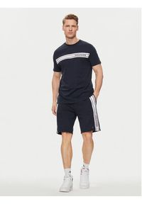 TOMMY HILFIGER - Tommy Hilfiger Szorty sportowe UM0UM03200 Granatowy Regular Fit. Kolor: niebieski. Materiał: bawełna. Styl: sportowy