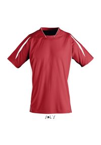 SOL'S - Koszulka dla dzieci Sol's Maracana 2 Ssl. Kolor: wielokolorowy, biały, czerwony. Sport: piłka nożna #1