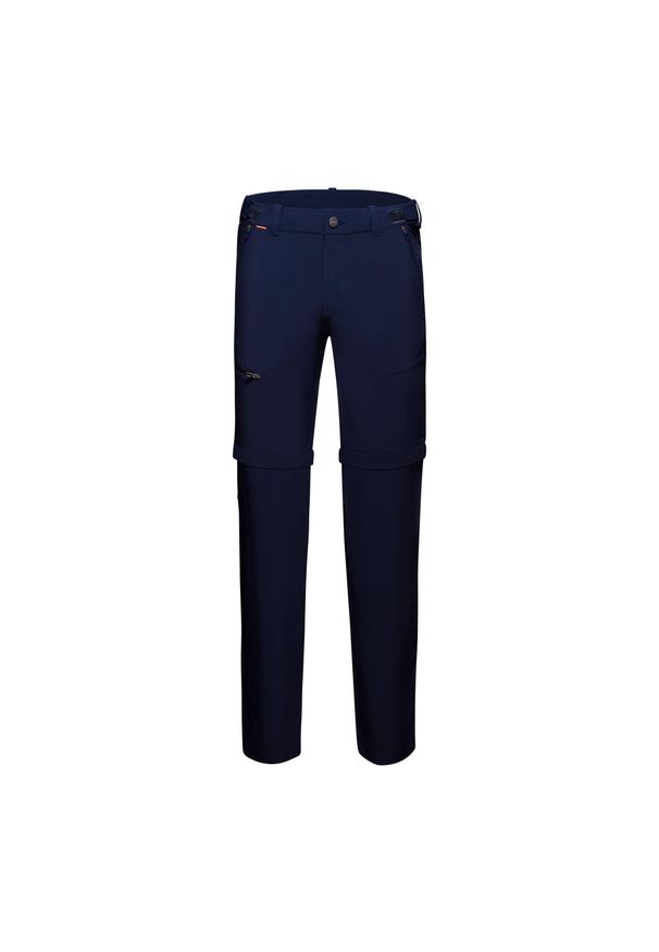 Spodnie trekkingowe męskie Mammut Runbold Zip Off. Kolor: niebieski