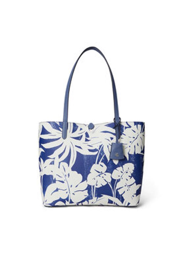 Lauren Ralph Lauren - LAUREN RALPH LAUREN Torebka 431795329070 Niebieski. Kolor: niebieski. Materiał: skórzane