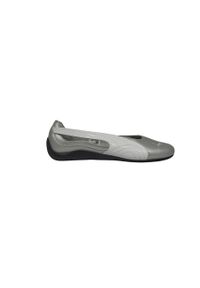 Puma Baleriny Speedcat Metallic 40158101. Kolor: szary #1