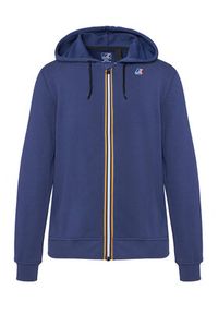 K-Way Bluza Arnel K4115ZW Granatowy Regular Fit. Kolor: niebieski. Materiał: bawełna #7