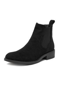 Jenny - JENNY Botki CEO-13556-T06 Czarny. Kolor: czarny. Materiał: materiał #5