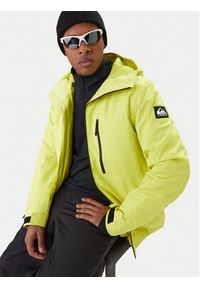 Quiksilver Kurtka snowboardowa Sycamore Solid 20K EQYTJ03502 Żółty Modern Fit. Kolor: żółty. Materiał: syntetyk. Sport: snowboard #4