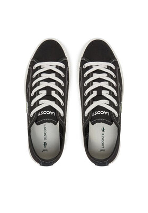 Lacoste Tenisówki Backcourt 7-49CMA0017 Czarny. Kolor: czarny. Materiał: materiał