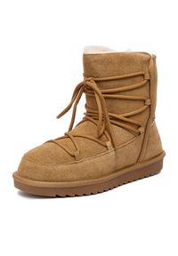 DeeZee Śniegowce DZN-010 Brązowy. Kolor: brązowy. Materiał: materiał #6