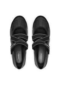 Karl Lagerfeld - KARL LAGERFELD Baleriny Altia KL66101 Czarny. Kolor: czarny. Materiał: skóra #4