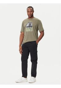 BOSS Spodnie materiałowe Sisla-9 50544866 Czarny Regular Fit. Kolor: czarny. Materiał: bawełna #6