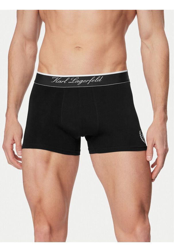 Karl Lagerfeld Jeans Komplet bokserek B1M47009 Czarny. Kolor: czarny. Materiał: bawełna