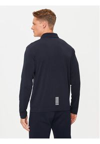 EA7 Emporio Armani Polo 8NPF15 PJVQZ 0562 Granatowy Regular Fit. Typ kołnierza: polo. Kolor: niebieski. Materiał: bawełna