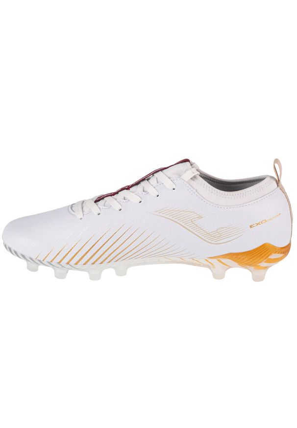 Joma - Buty piłkarskie korki męskie, Propulsion Cup 24 PCUS FG. Kolor: biały. Materiał: materiał, tkanina, syntetyk. Sport: piłka nożna