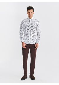 Pako Lorente - PAKO LORENTE – Koszula męska we wzór. Materiał: elastan, bawełna. Długość rękawa: długi rękaw. Długość: długie #6