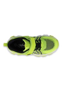 Befado obuwie dziecięce 516X104 zielone. Zapięcie: rzepy. Kolor: zielony. Materiał: materiał. Szerokość cholewki: normalna