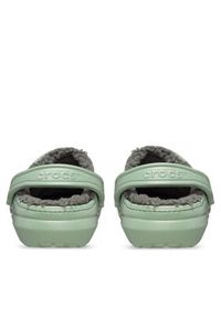 Crocs Klapki Classic Lined Clog 203591 Zielony. Kolor: zielony