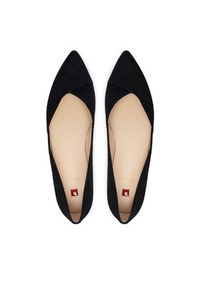 HÖGL Baleriny 0-180002-01000 Czarny. Kolor: czarny. Materiał: zamsz, skóra #6