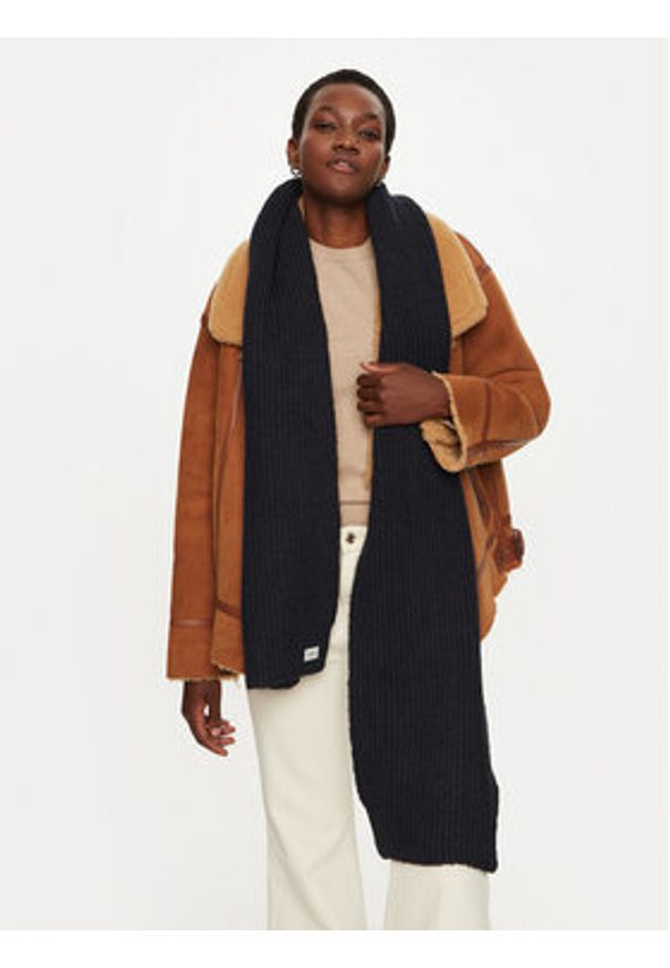Pepe Jeans Szalik PL060197 Granatowy. Kolor: niebieski. Materiał: poliester, materiał