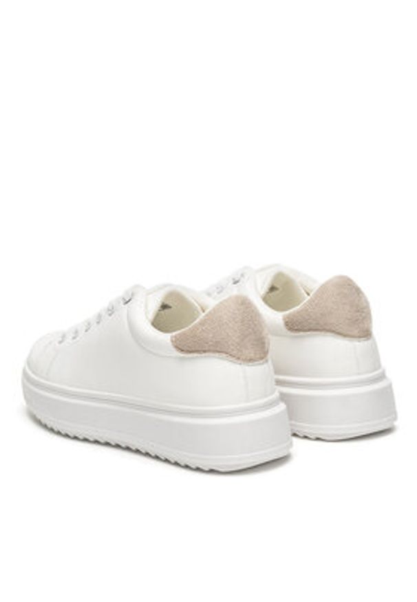 DeeZee Sneakersy AM1114 Biały. Kolor: biały. Materiał: materiał, syntetyk