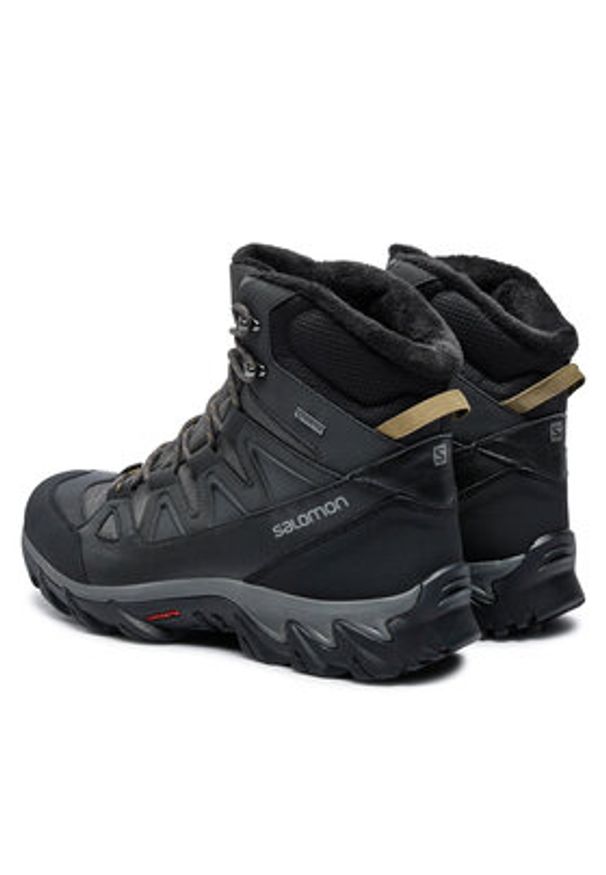 salomon - Salomon Trekkingi Breccia 2 Gore-Tex L41255800 Szary. Kolor: szary. Materiał: materiał. Technologia: Gore-Tex. Sport: turystyka piesza
