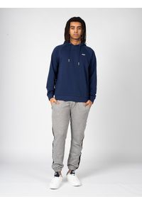 Fila Bluza "Braives Reglan" | FAM0341 | Mężczyzna | Niebieski. Typ kołnierza: kaptur. Kolor: niebieski. Materiał: bawełna, poliester #1