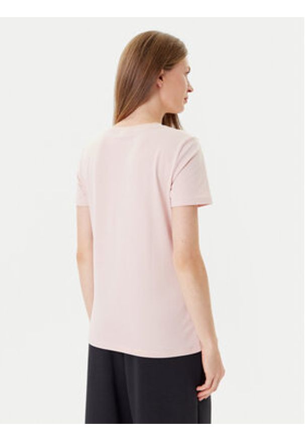 Guess T-Shirt V5YI12 J1314 Różowy Regular Fit. Kolor: różowy. Materiał: bawełna