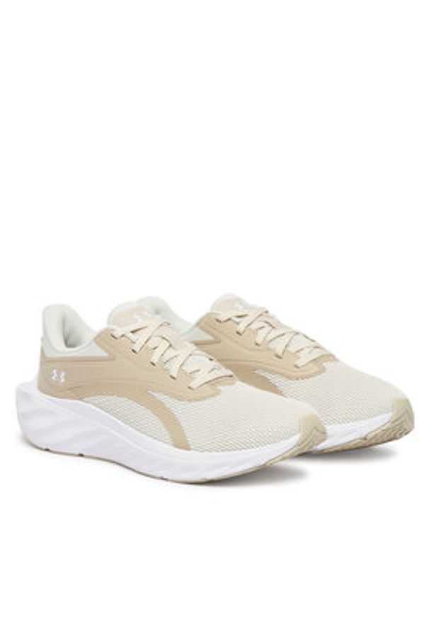 Under Armour Buty do biegania UA W Ascend 6009828 Beżowy. Kolor: beżowy. Materiał: materiał