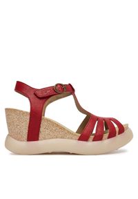 Sandały Fly London. Kolor: czerwony #1