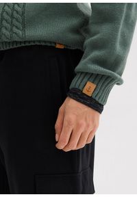 bonprix - Spodnie sportowe bojówki loose fit. Kolor: czarny. Styl: sportowy #2