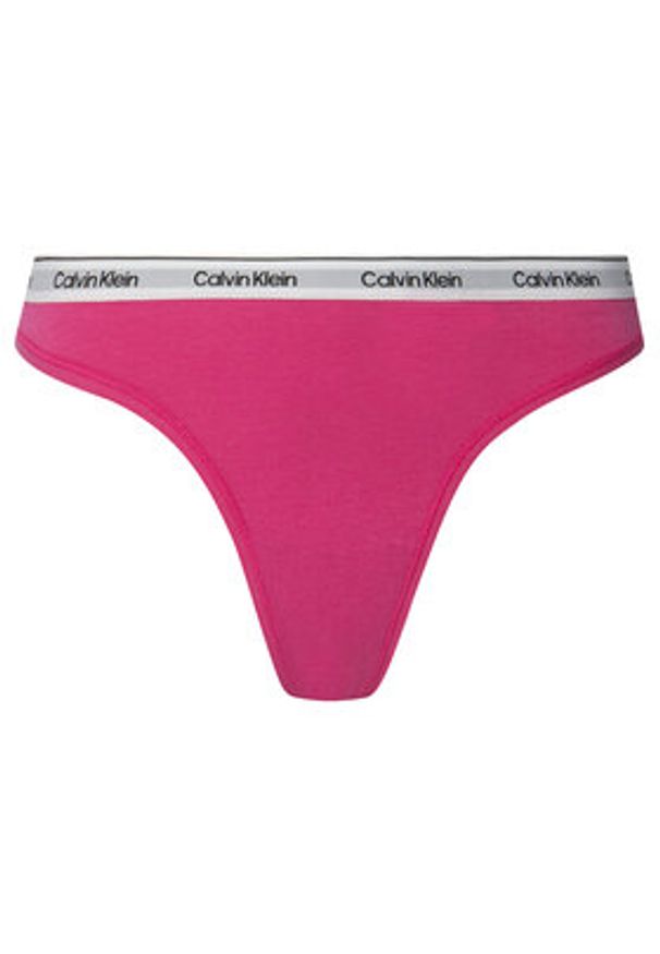 Calvin Klein Underwear Komplet stringów LV00QD5209 Kolorowy. Materiał: bawełna. Wzór: kolorowy