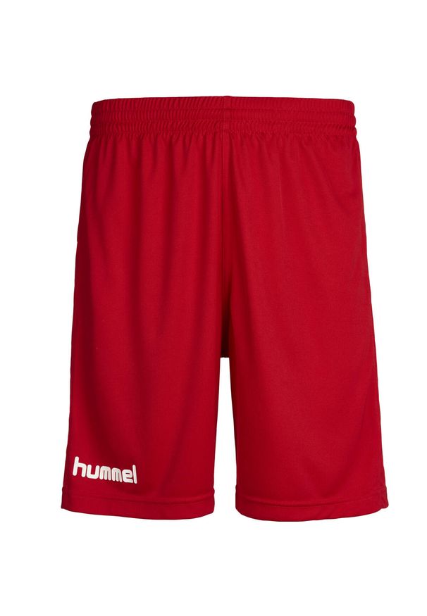 Spodenki sportowe męskie Hummel Core Poly Shorts. Kolor: czerwony