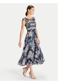 Swing Sukienka koktajlowa 5AK11400 Granatowy Regular Fit. Kolor: niebieski. Materiał: syntetyk. Styl: wizytowy #6