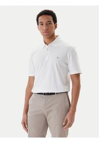 BOSS Polo Parris 50555829 Biały Regular Fit. Typ kołnierza: polo. Kolor: biały. Materiał: bawełna #1