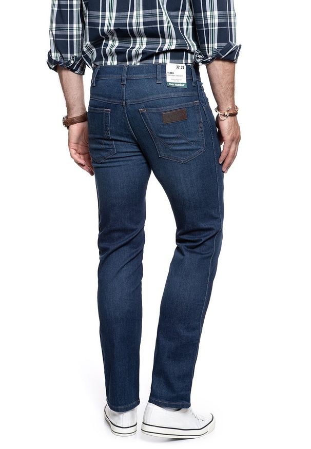 Wrangler - WRANGLER SPODNIE MĘSKIE TEXAS COMFORT ZONE W121Q440P 112126180. Stan: podwyższony