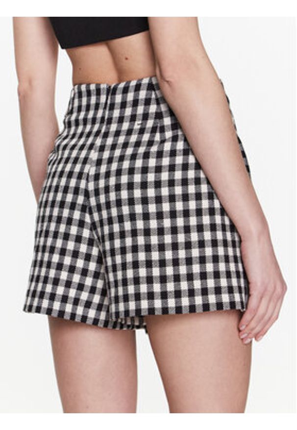 Pinko Szorty materiałowe 100587 A0N0 Czarny Regular Fit. Kolor: czarny. Materiał: materiał, bawełna